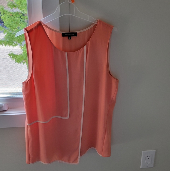 Melanie Lyne Sheer Blouse - Picture 2 of 2